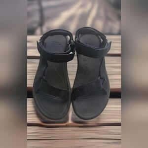Teva Hurricane Black Mens Sandals Sz 9
